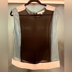 Transparent blouse robbi&nikki. Small, w/sleeves.